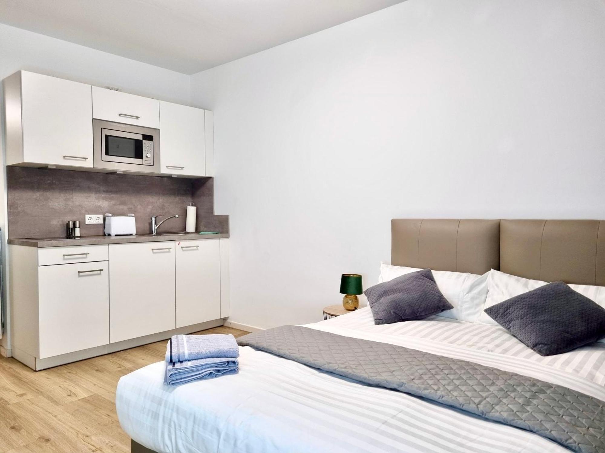Modernes Apartment Nahe Des Stadtzentrums Ганновер Экстерьер фото